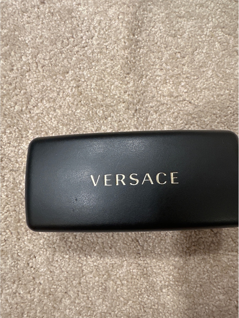 (3)Versace Black Hard Sunglasses Case